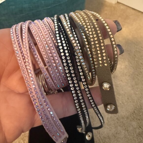 Touchstone Crystal Jewelry - Touchstone BUNDLE .... Wrap-Star and Stretch Crystal Bracelets